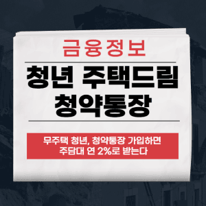 청년 주택드림