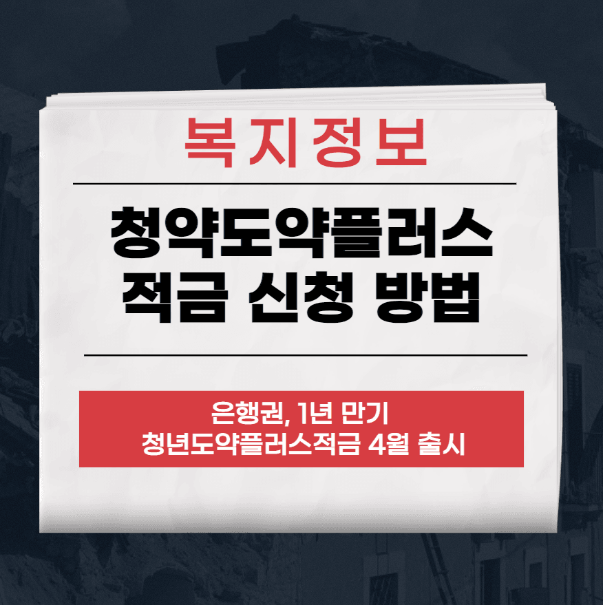 청년도약플러스적금