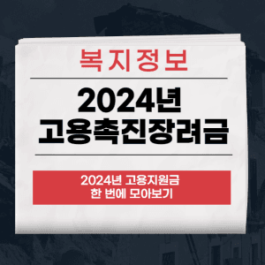 고용촉진장려금